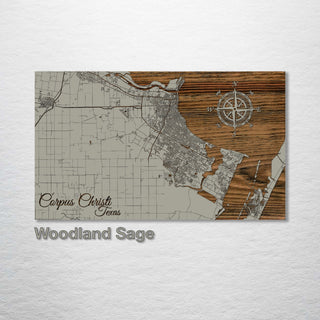 Corpus Christi, Texas Street Map