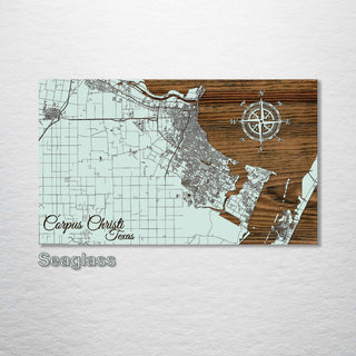 Corpus Christi, Texas Street Map