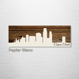Corpus Christi, Texas Skyline - Fire & Pine