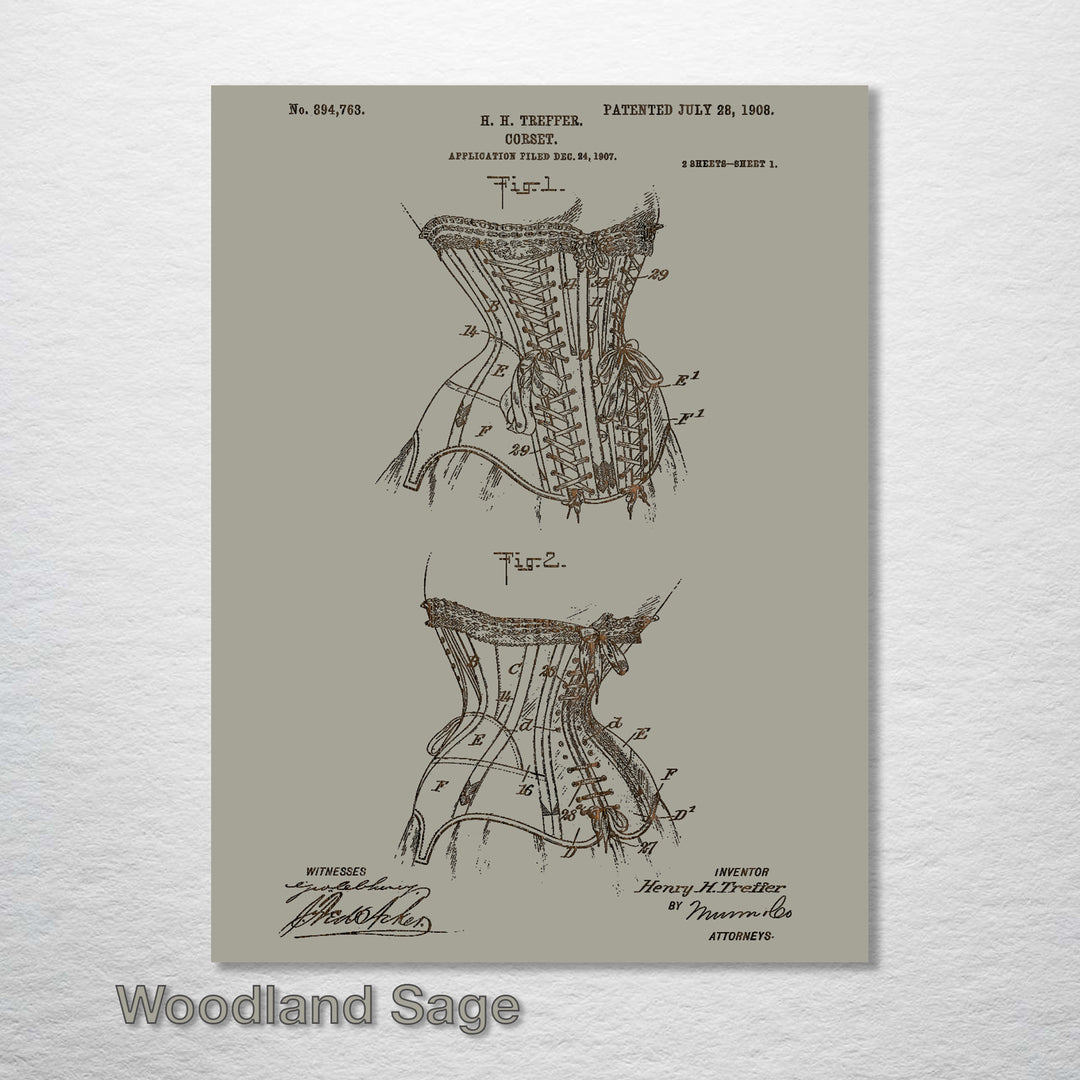 Corset 1908 - Fire & Pine