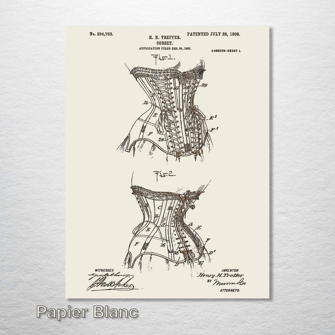 Corset 1908 - Fire & Pine