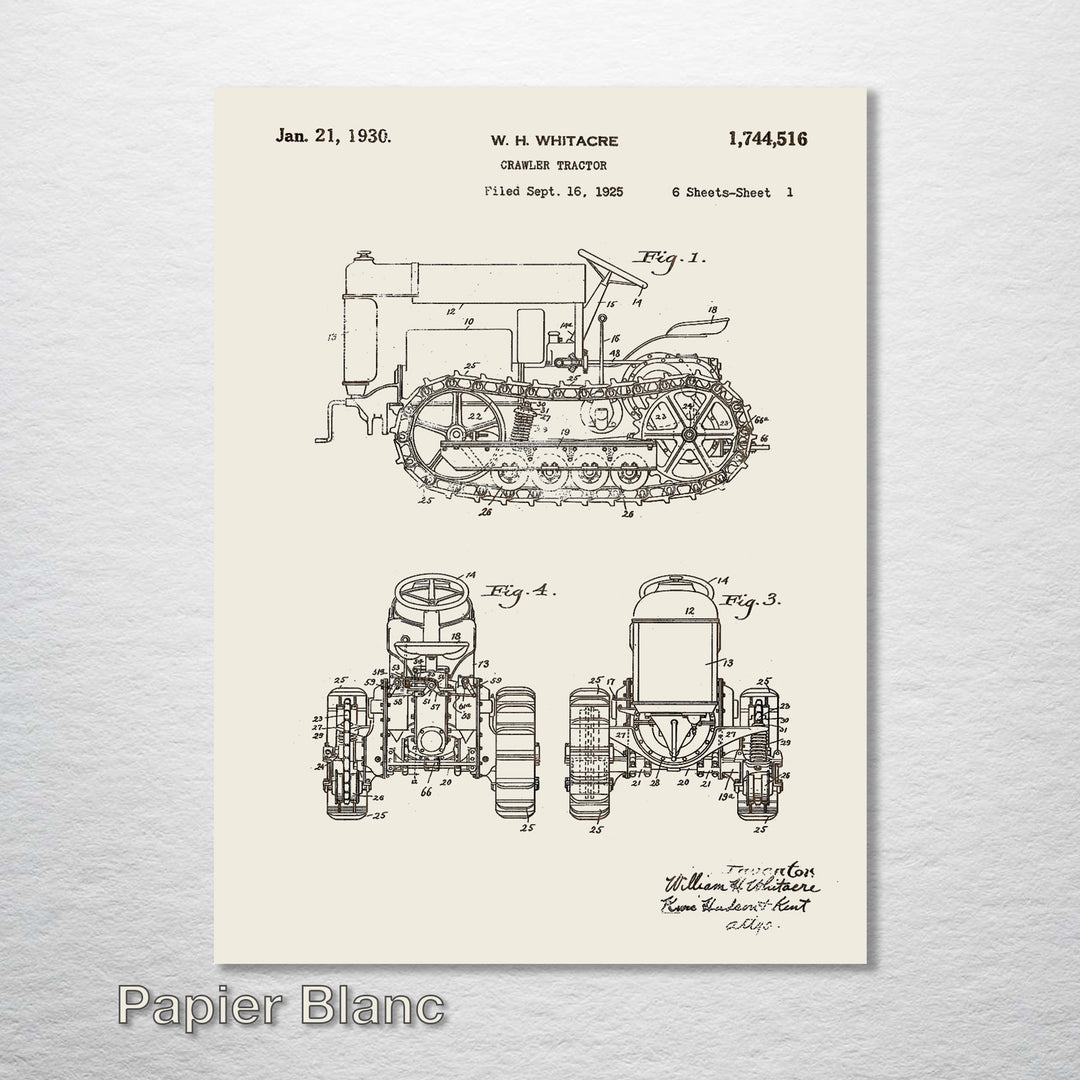 Crawler Tractor 1930 - Fire & Pine