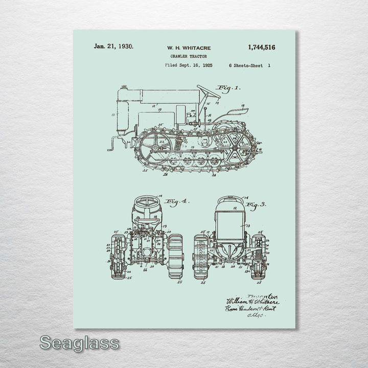 Crawler Tractor 1930 - Fire & Pine