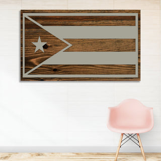 Puerto Rican Flag - Fire & Pine