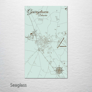 Georgetown, Delaware Street Map