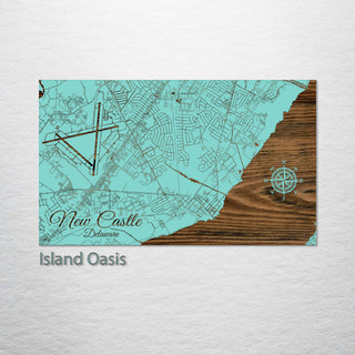 New Castle, Delaware Street Map