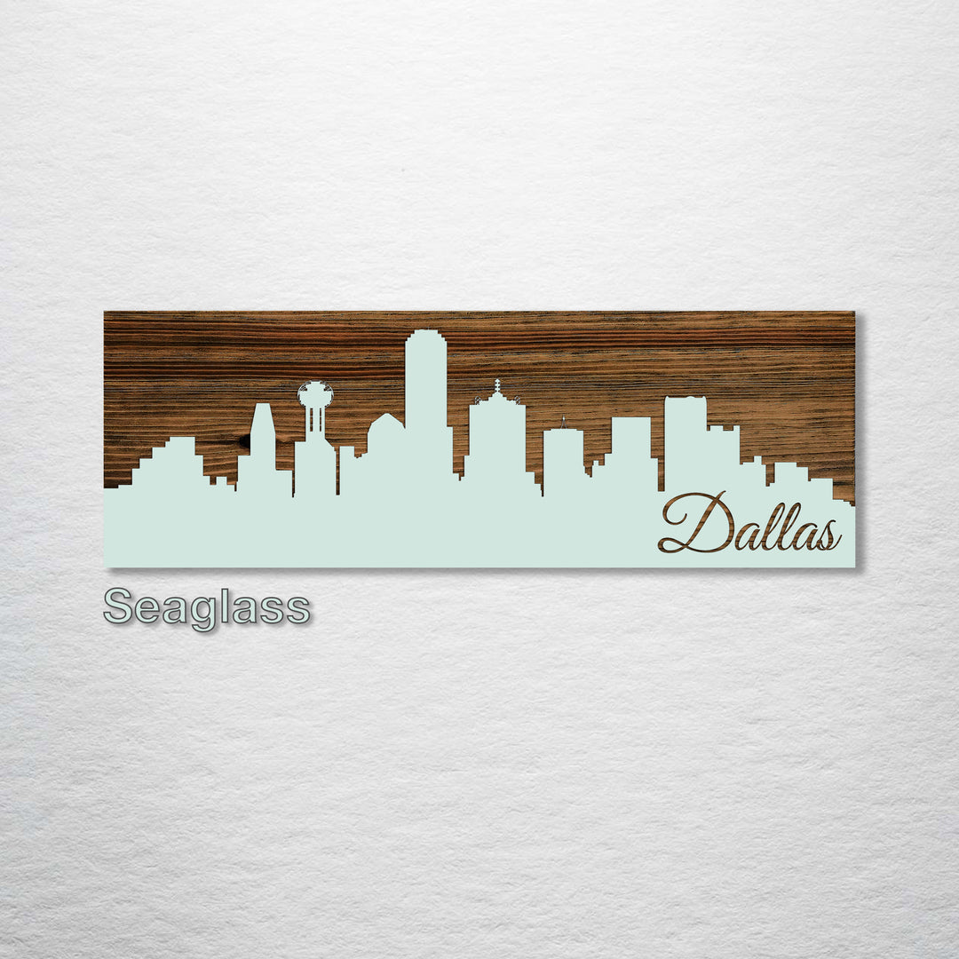 Dallas, Texas Skyline - Fire & Pine