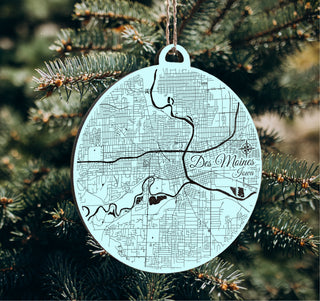 Des Moines, Iowa Ornament
