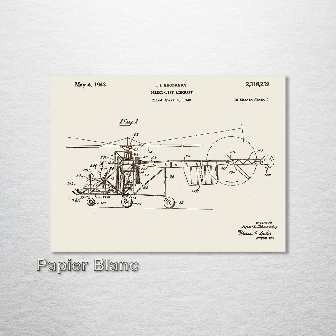 Direct Lift Helicopter - Fire & Pine