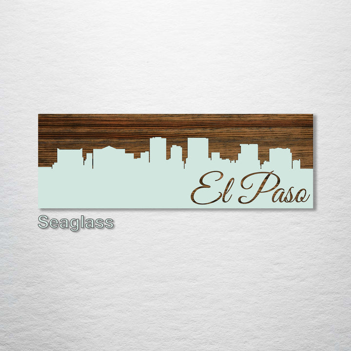 El Paso, Texas Skyline - Fire & Pine