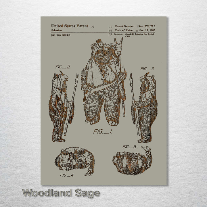 Ewok Patent - Fire & Pine