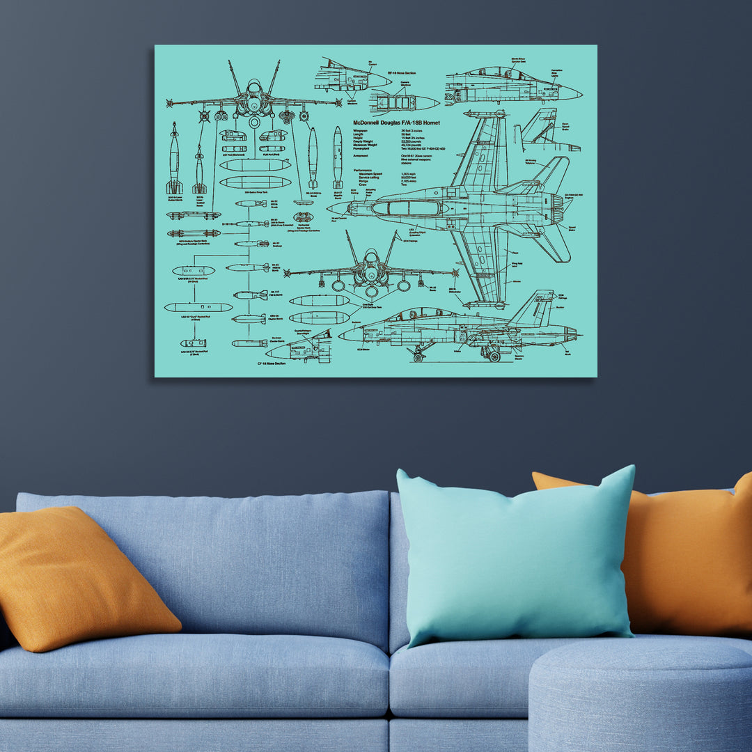 F18 Hornet US Patent - Fire & Pine