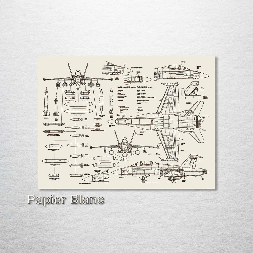 F18 Hornet US Patent - Fire & Pine