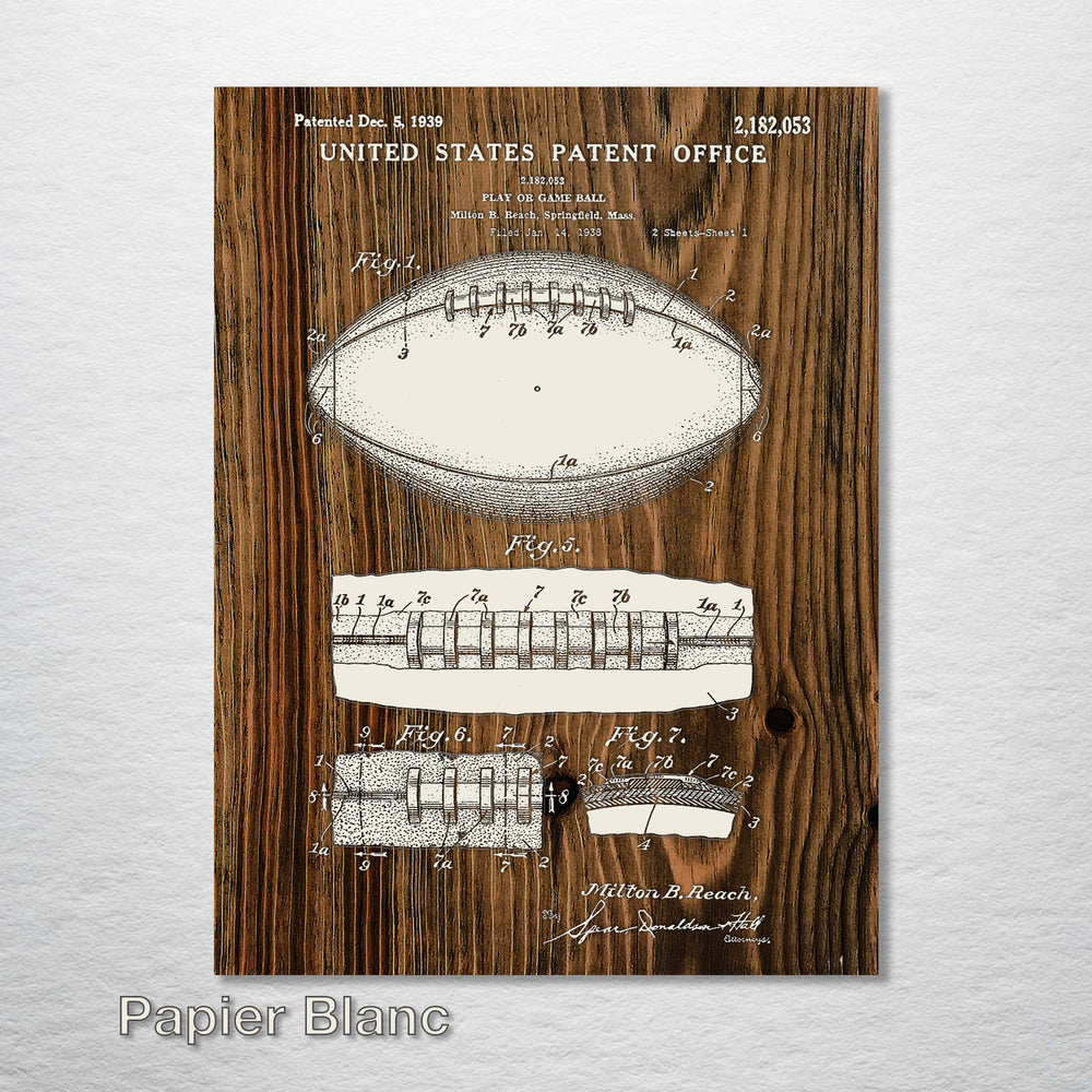 Football 1939 (inverted) - Fire & Pine