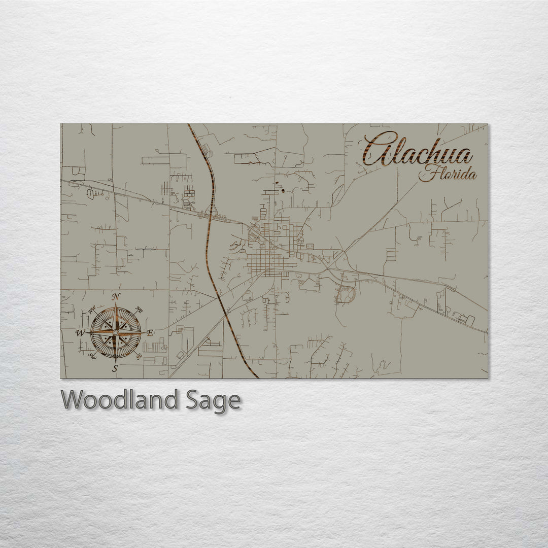 Alachua, Florida Street Map