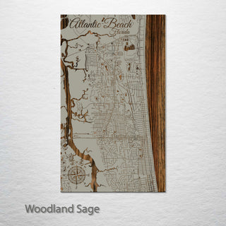 Atlantic Beach, Florida Street Map