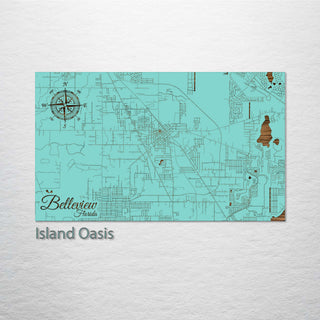 Belleview, Florida Street Map