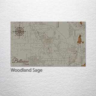 Belleview, Florida Street Map