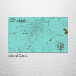 Brooksville, Florida Street Map