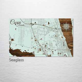 Cocoa, Florida Street Map