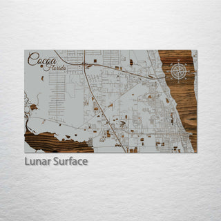 Cocoa, Florida Street Map