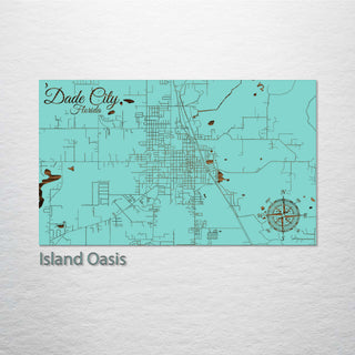Dade City, Florida Street Map