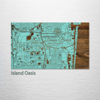 Dania Beach, Florida Street Map