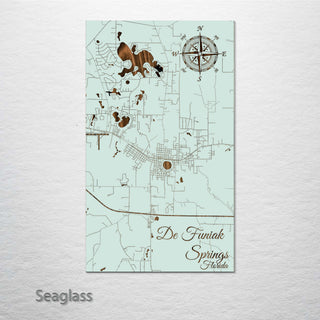 De Funiak Springs, Florida Street Map
