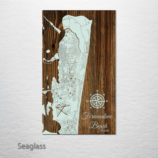 Fernandina Beach, Florida Street Map