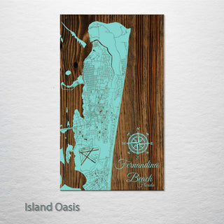 Fernandina Beach, Florida Street Map