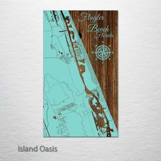 Flagler Beach, Florida Street Map