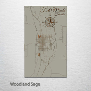 Fort Meade, Florida Street Map