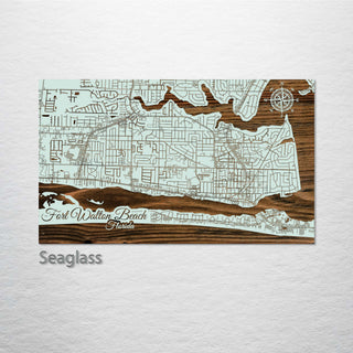Fort Walton Beach, Florida Street Map