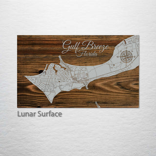 Gulf Breeze, Florida Street Map