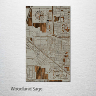 Hialeah Gardens, Florida Street Map