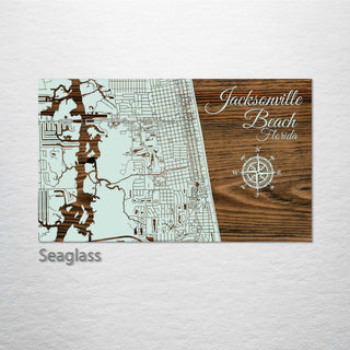 Jacksonville Beach, Florida Street Map