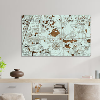 Lake Mary, Florida Street Map