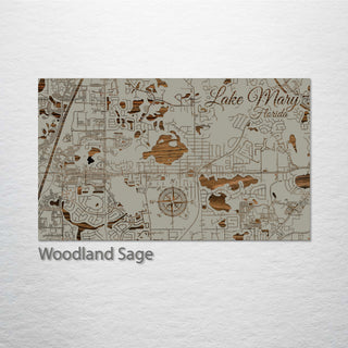 Lake Mary, Florida Street Map