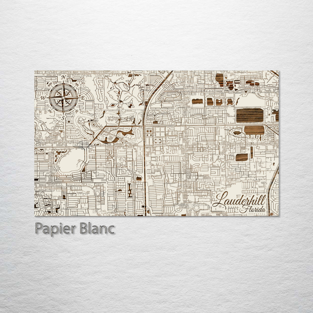 Lauderhill, Florida Street Map