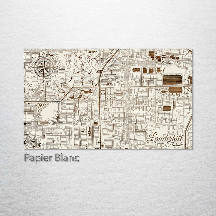 Lauderhill, Florida Street Map