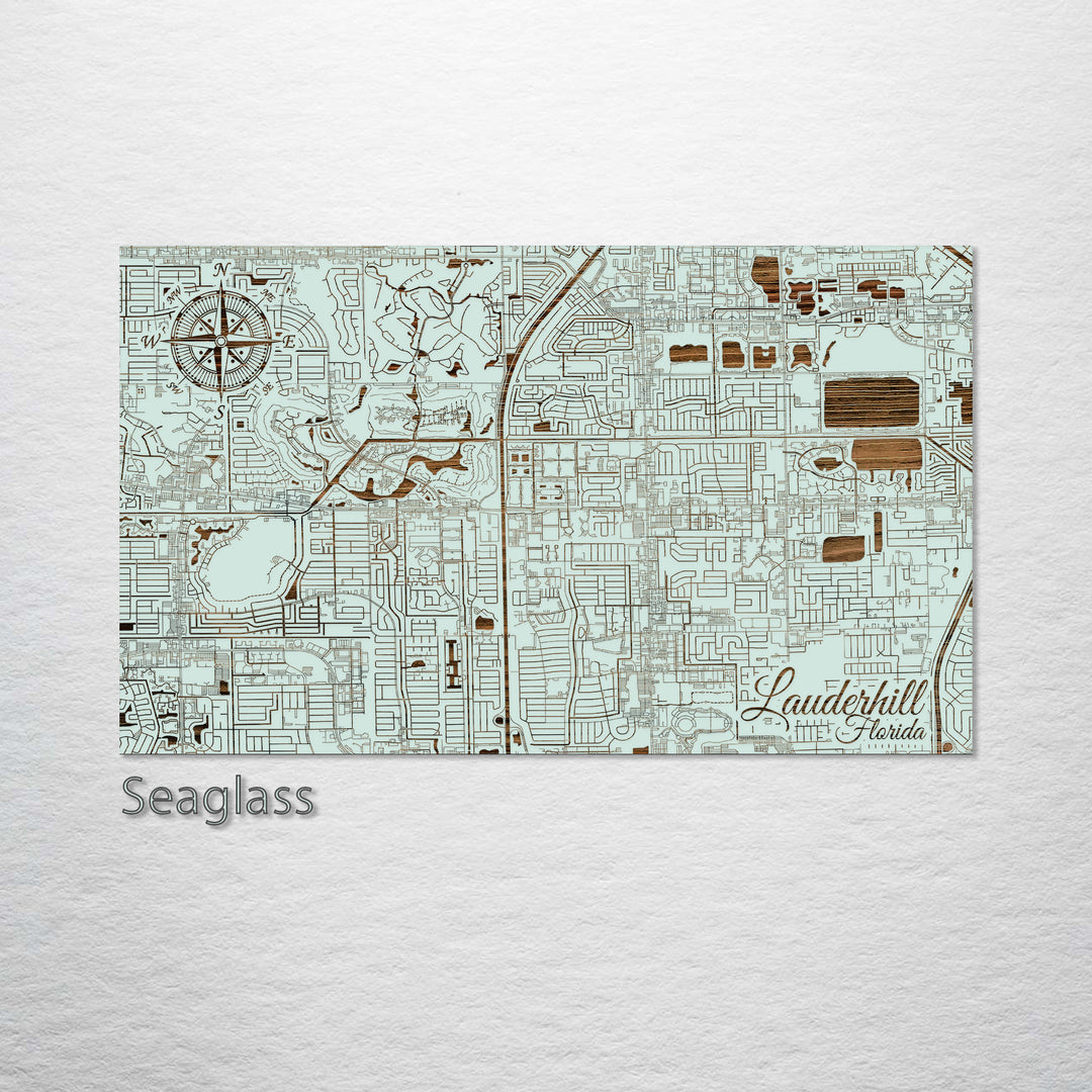 Lauderhill, Florida Street Map