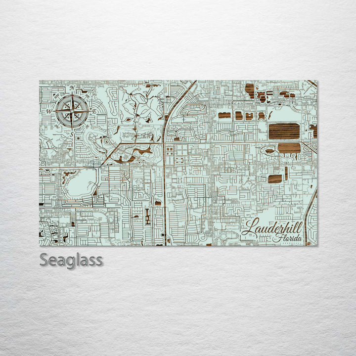 Lauderhill, Florida Street Map