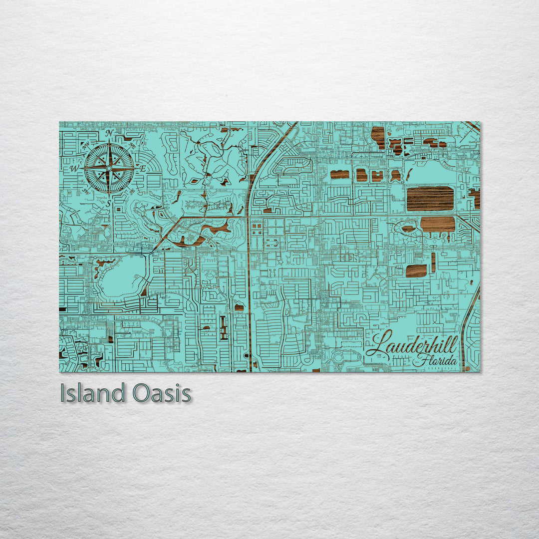 Lauderhill, Florida Street Map