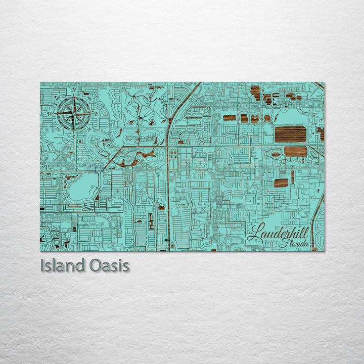 Lauderhill, Florida Street Map