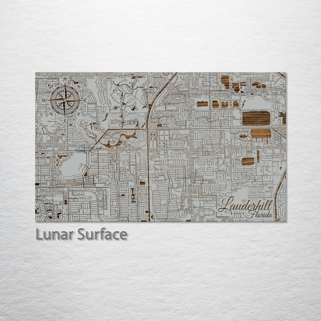 Lauderhill, Florida Street Map