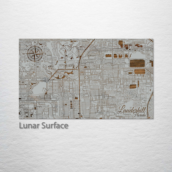 Lauderhill, Florida Street Map