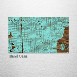 Miami Shores, Florida Street Map