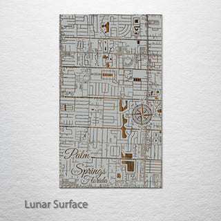 Palm Springs, Florida Street Map