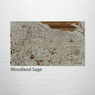 Sanford, Florida Street Map