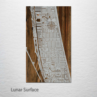 Satellite Beach, Florida Street Map